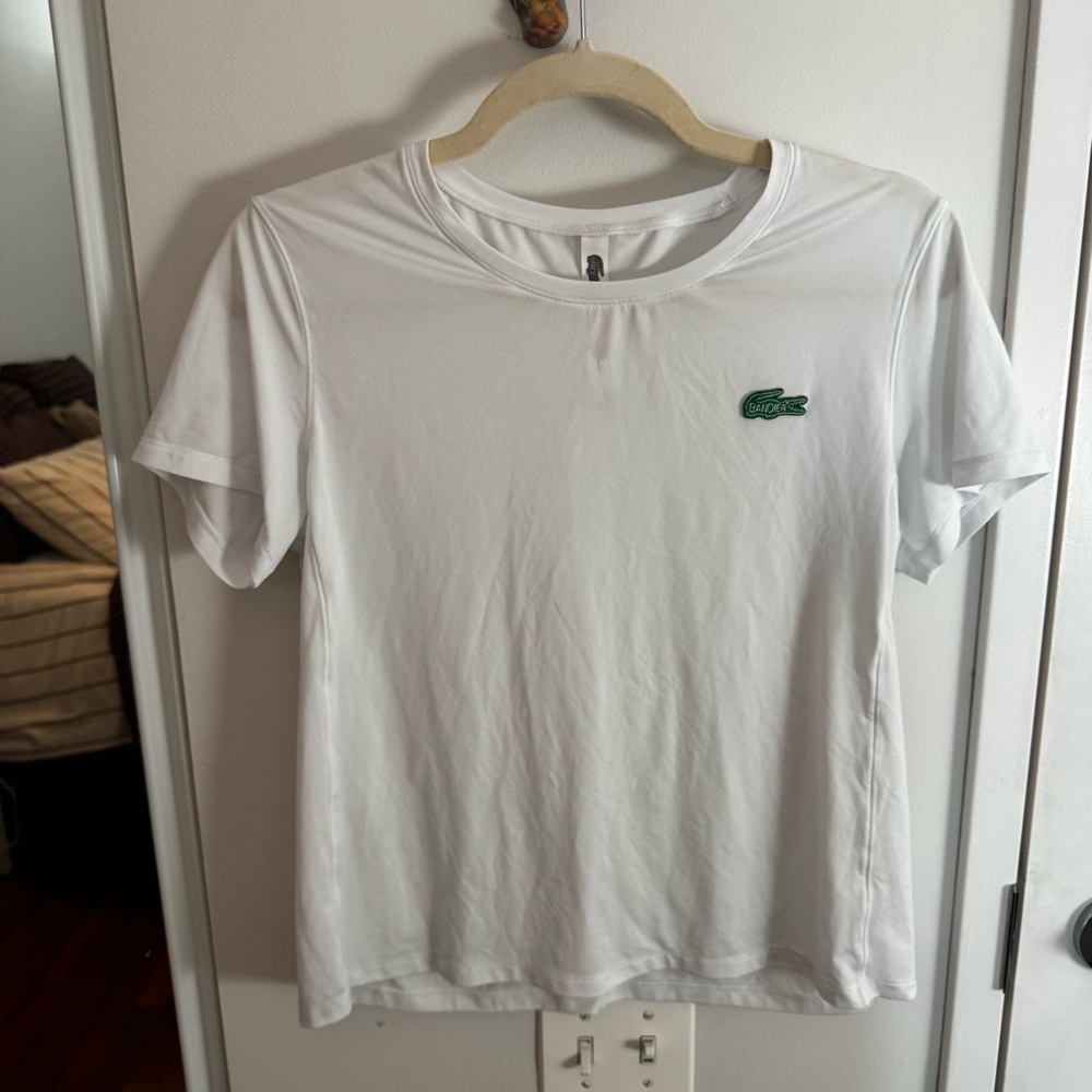 Lacoste X Bandier Short Sleeve Performance Top - Picture 6 of 6